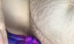MastersLBS 9 weeks pregnant girthy dildo