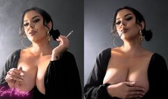 Wet & messy human ashtray ~ Sweet Maria