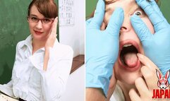 Face Fetish : Silly Face French Lesson with Luroa Clara