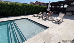 PAWG Big Booty Red Head Arietta Adams Gets Fucked Outside