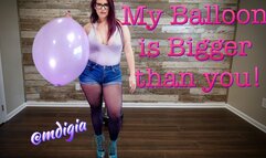 BLOWING UP BALLOON & POPPING WHILE I HUMILIATE YOU!