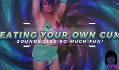 EATING YOUR CUM SOUNDS LIKE SO MUCH FUN Trans Lola Minaj CEI Cum Eating Instructions WMVHD