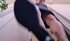 Stomping Giantess High Heel Shoe Play walking all over you jingly coin anklet stomping sounds