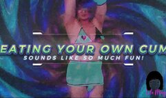 EATING YOUR CUM SOUNDS LIKE SO MUCH FUN Trans Lola Minaj CEI Cum Eating Instructions AUDIO ONLY