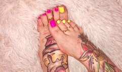 My 5 size High Arched Feet