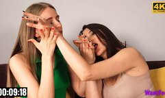 Women Hand Worship - 4K MP4