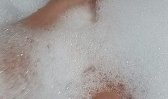 Bubble bath footsie