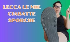 LECCA LE MIE CIABATTE SPORCHE