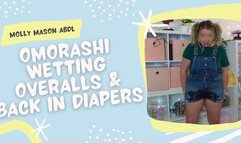 Omorashi Overall Wetting Back In Diapers