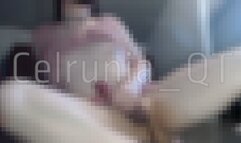 Femboy lightly fingers boyhole and cums