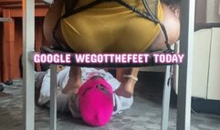 LOOK AT MY BUTT WHILE I SMOTHER THIS LOSER