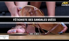 Fétichiste des sandales usées 4K