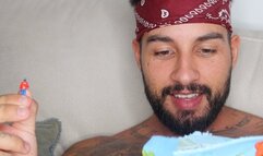 Giant vore, feet and butt crush - Lalo Cortez