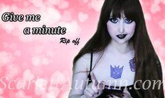 Give me a minute - Rip off - MP4 HD 1080p