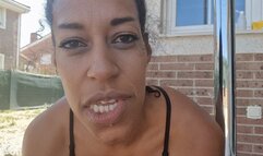 Neck and arm vein Fetish