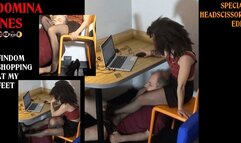 HEADSCISSORS by FINDOM INES under the desk (480p)