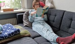 Masturbating for My Boyfriend on the Couch