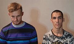 Aiden and Gymboy side by side