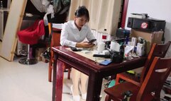 XIAO MI Special Effect Slave Kissing Shoes and Socks MP4