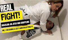 Brazilian Bjj Women Professor Punishes her white belt student