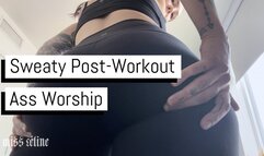 Sweaty Post-Workout Ass Worship