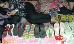 Mistress Beh's shoe cleaning day # 1080HD