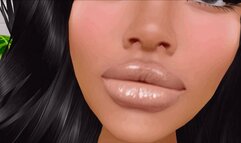 Nude Lips, Pink Tongue (mp4)