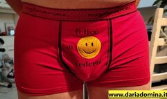 YOUR ASS HAS TO BECOME AS RED AS YOUR RED PANTS - DOUBLE SPANKING DOSE IT HD DOPPIA DOSE DI SCULACCIATE