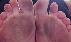 POV foot slave let out of his box to clean Miss M's feet after a hard days work- BBW domination,dirty feet,TopofthePot,female domination,toes,foot fetish,bare feet, barefoot,