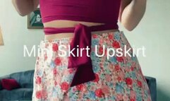 Mini Skirt Upskirt