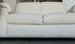 Raven: toe tapping with fuchsia and white air max