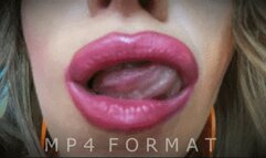 Licking Lips (HD) MP4