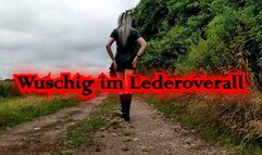 Fluffy in leather overall