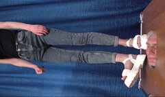 Trampled under big summer sandals (part 1 of 5), flo553x 1080p