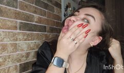 Evil hands tear at your face