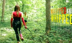 Whipping between trees