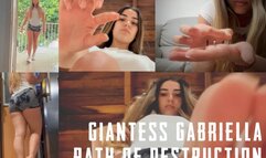 GIantess Gabriella's Path of Destruction 720