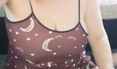 cork cigarette in a little night gown