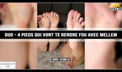 DUO - 4 pieds qui vont te rendre fou avec mellem 4K