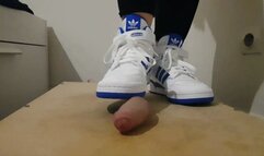 Compilation of Adidas cock crushing