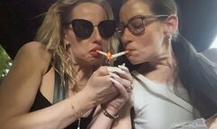 Car hotboxing with my sister