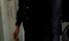 The mafia lady claws with her long nails