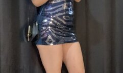 Smoking cork full body crushing cigarette on clean floor