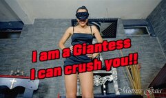 MISTRESS GAIA - I'M A GIANTESS, I CAN CRUH YOU - HD