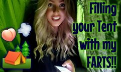 Hotboxing Your Tent with my Farts POV Camping Part 1