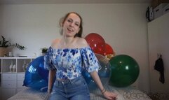 Saskia is angry at you for leaving your balloons in her room