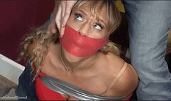 Renee in: Smouldering Red Lady of Romance Punked, Bound & Utterly Unable to Get Loose - Try as She Might!! (HD)