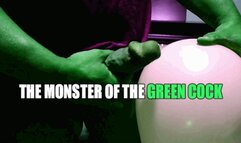 EL HOMBRE VERDE SE MASTURBA