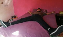 Young Man Ricky Gets Tickled In Sexy X-Position