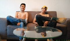 Phill Tickles His Friend Damian Out Of His Mind